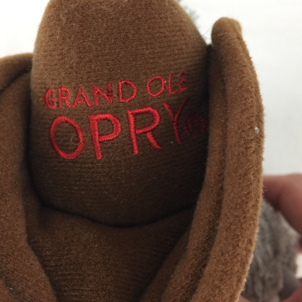 Aurora Gray Squirrel Grand Ole Opry Brown Cowboy Hat 8" Plush Stuffed Animal Toy - Picture 2 of 10